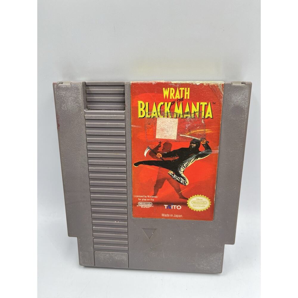 Wrath of the Black Manta NES (Nintendo Entertainment System, 1990) Cart Only